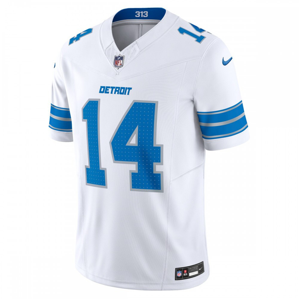 Amon-Ra St. Brown Detroit Lions Nike Vapor F.U.S.E. Limited Jersey - White-GridironStore